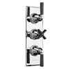 Black Lever Bathroom Ranges Empire Concealed Dual Control Shower with 2 Valves thumbnail