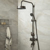 Black Lever Bathroom Ranges Empire Concealed Dual Control Shower with 2 Valves thumbnail