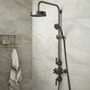 Black Lever Bathroom Ranges Empire Concealed Dual Control Shower with 3 Valves thumbnail