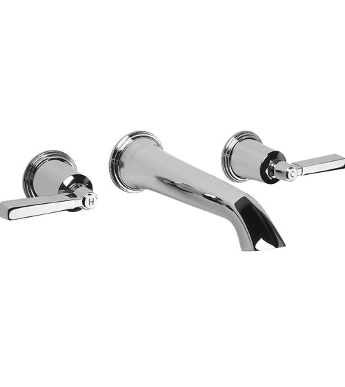 Empire Wall Mounted 3 Hole Bath Mixer
