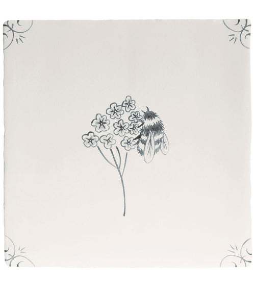 English Delft Charcoal Bee