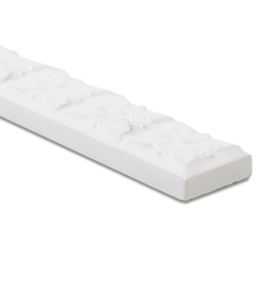 Giralda Hielo White Trim Bathroom Tiles