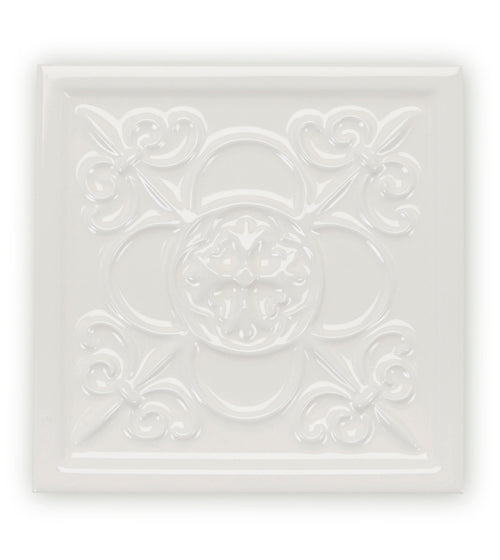 Giralda Cascara Cream Patterned Decor Tile Wall & Floor Tiles/Wall Tiles