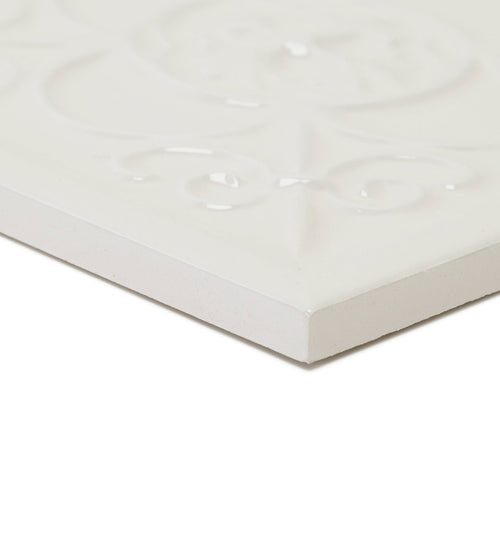 Giralda Cascara Cream Patterned Decor Tile Wall & Floor Tiles/Wall Tiles