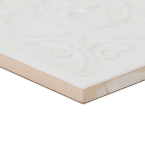 Giralda Hielo White Decor Tile