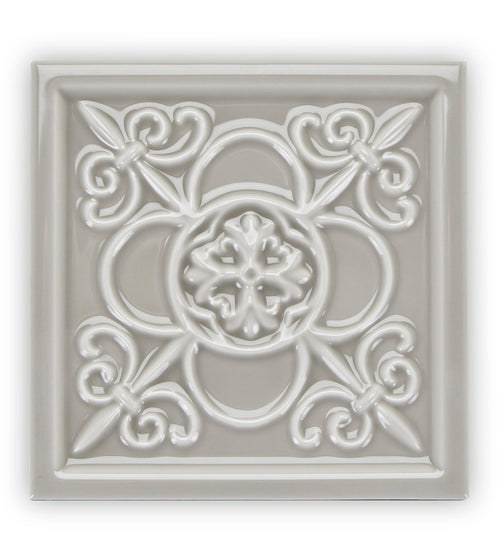 Giralda Niebla Grey Decor Tile Wall & Floor Tiles/Wall Tiles