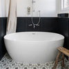 Chrome Bathroom Ranges Malia Freestanding Bath thumbnail