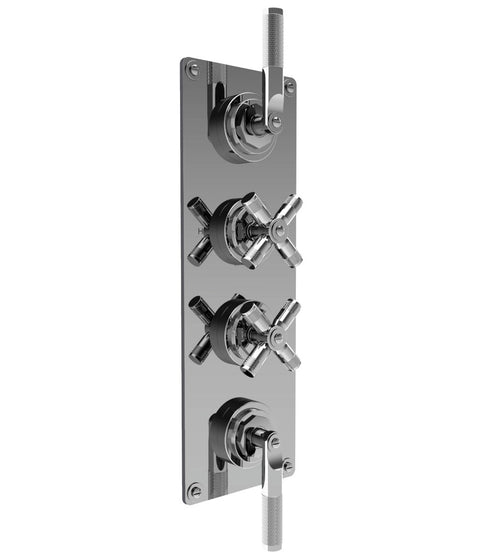 Haus Modernist Concealed Shower 3 Valve Concealed Shower Valves