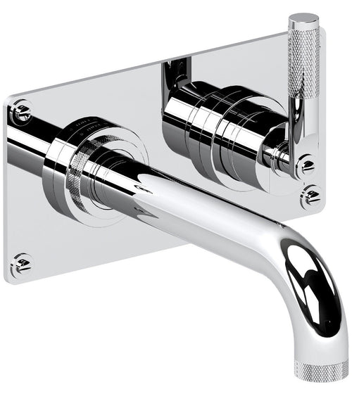 Haus Modernist Single Lever Wall Mounted Bath Mixer - Right Hand Bathrooms/Taps & Mixers