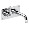 Default Title Basin Taps Haus Modernist Single Lever Wall Mounted Basin Mixer - Left Hand thumbnail