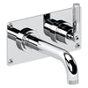 Default Title Basin Taps Haus Modernist Single Lever Wall Mounted Basin Mixer - Right Hand thumbnail