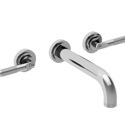 Haus Modernist 3 Hole Bath Filler Wall Mounted
