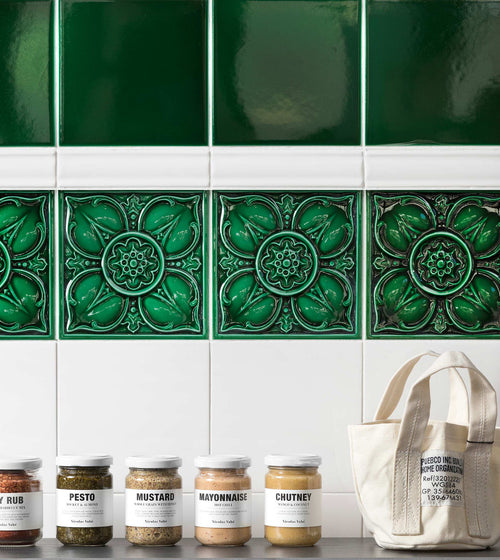 Empress Dado Malachite Bathroom Tiles