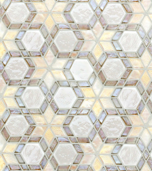 Iridescent Glass Icicle Kaleidoscope