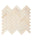 Louvre Brushed Herringbone Mosaic Marble Tile