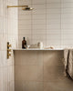 Default Title Bathroom Floor Tiles Louvre Brushed Marble 10x30 Tile thumbnail