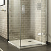 100x100 Bathroom Ranges Enamelled Steel Neo-Angle thumbnail