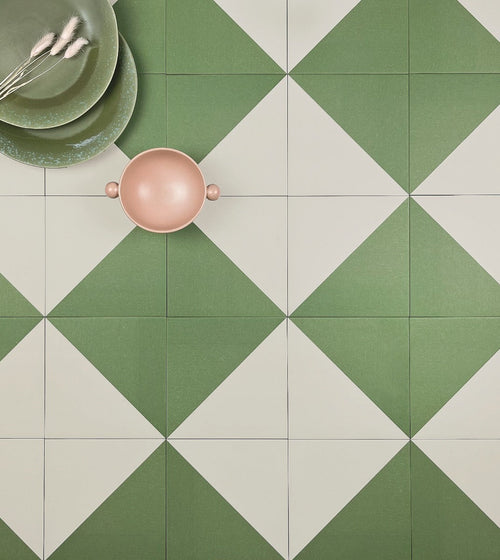 Bert & May Green Alalpardo Porcelain