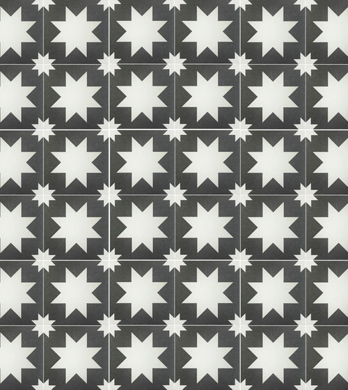 Bert & May Black Pradena Porcelain