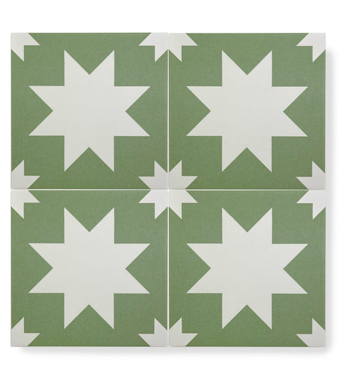Bert & May Green Pradena Porcelain