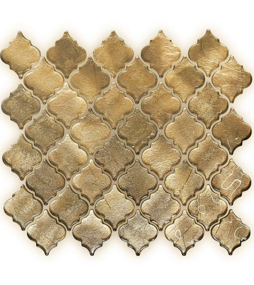 Metallic Vitreum Aurum Arabesque