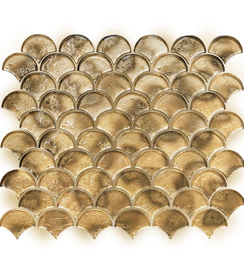 Metallic Vitreum Aurum Fan