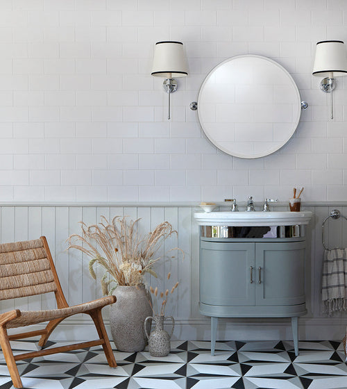 Richmond Large Oval Mirror Bathroom Mirrors