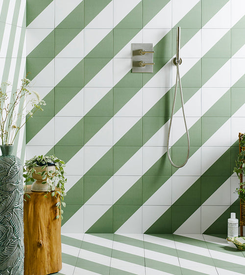 Bert & May Green Alalpardo Porcelain