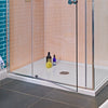 100x100 Bathroom Ranges 40mm White Shower Tray thumbnail