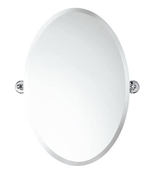 Richmond Large Oval Mirror Bathroom Mirrors