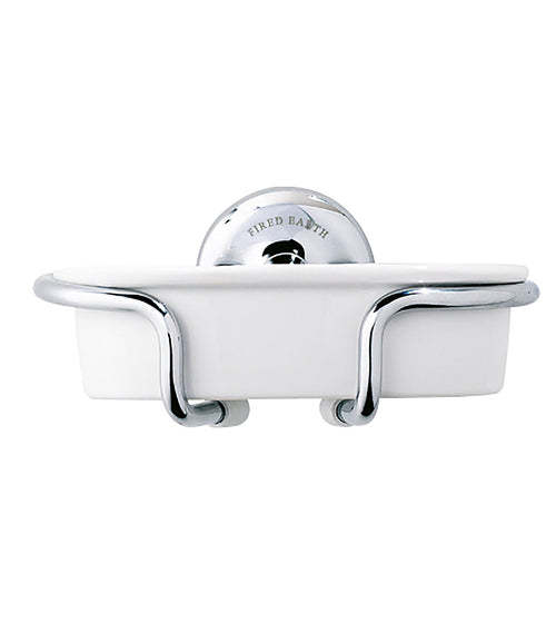 Richmond Wall Mounted Ceramic Soap Dish with Holder Soap Dishes and Dispensers