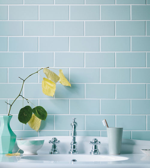 Retro Metro Lido Blue Trim Wall & Floor Tiles/Wall Tiles