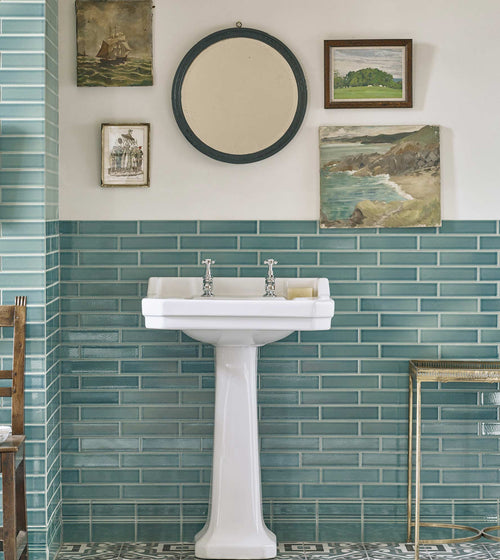 Retro Metro Lime House Trim Wall & Floor Tiles/Wall Tiles