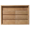 Natural / Petite A Bathroom Ranges Stockholm Cabinet 640 with 2 Petit Doors thumbnail