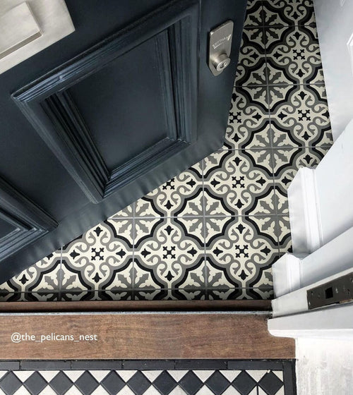 Abbey Waverley Patterned Porcelain Tile Porcelain Wall Tiles
