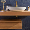 Default Title Bathroom Tiles Trentino Hexa Navy - 31.6x31.6x0.4 thumbnail
