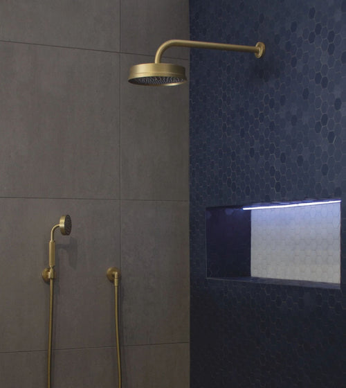 Trentino Hexa Navy - 31.6x31.6x0.4