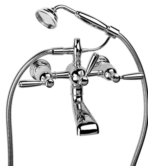 Bastide Wall Mounted Bath and Shower Mixer