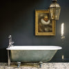 Chrome2 / 2 Tap Holes Bathroom Ranges Versailles Slipper Bath 154 thumbnail