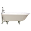 Chrome2 / 2 Tap Holes Bathroom Ranges Versailles Freestanding Single Ended Bath thumbnail