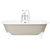 Chrome2 / No Tap Holes Bathroom Ranges Versailles Freestanding Double Ended Bath thumbnail