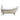 Chrome2 / 2 Tap Holes Bathroom Ranges Versailles Slipper Bath 170