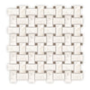 Default Title Bathroom Floor Tiles Westhampton Basketweave, Honed thumbnail