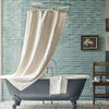 Chrome / Oval Ceiling-Mounted Bathroom Ranges Wroxton Shower Curtain Hoop thumbnail