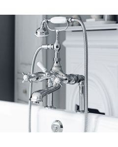 Avebury Bath Mounted Thermostatically Controlled Bath and Shower Mixer