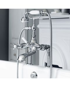 Avebury Wall Mounted Thermostatically Controlled Bath and Shower Mixer