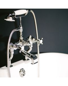 Classic Wall Mounted Bath and Shower Mixer