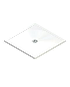 40mm White Shower Tray