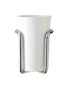 Richmond Wall Mounted Ceramic Tumbler With Holder