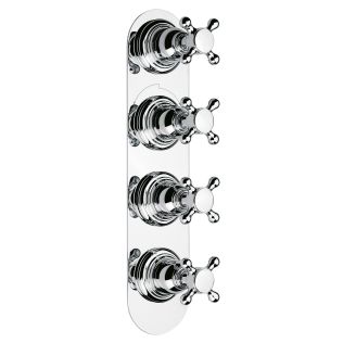 Bastide Concealed Dual Control Shower with 3 Valves